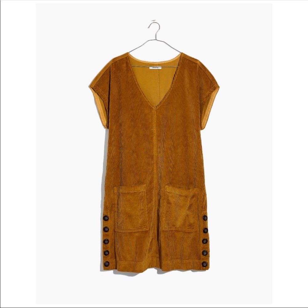 Madewell Corduroy Shift dress